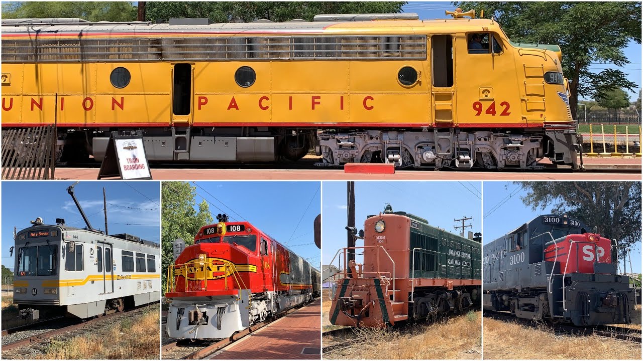 Southern California Railway Museum Early Summer '21 Compilation
