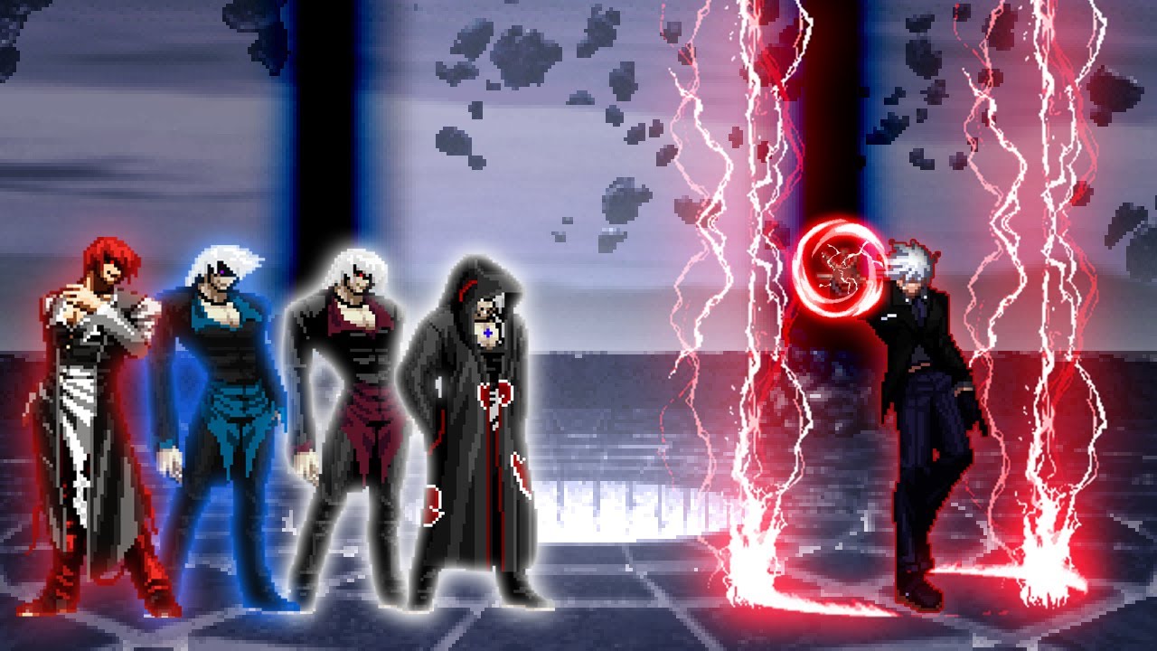 [MUGEN]  Deadly Element Iori Team vs Final Seiren