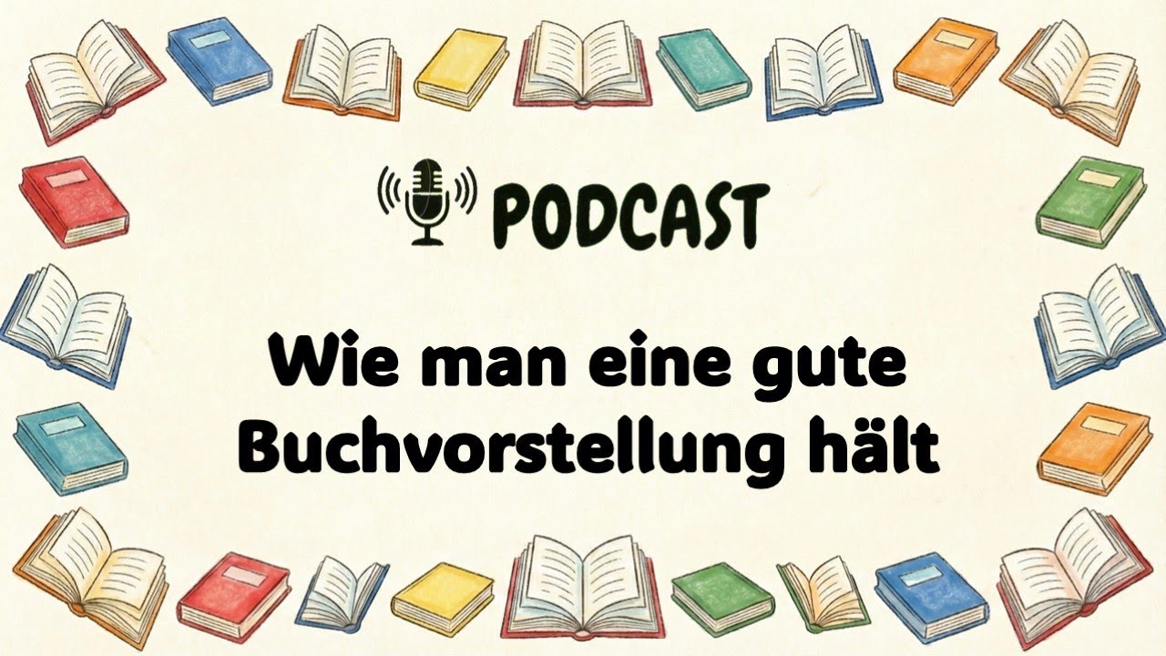 Wie man eine gute Buchvorstellung hält