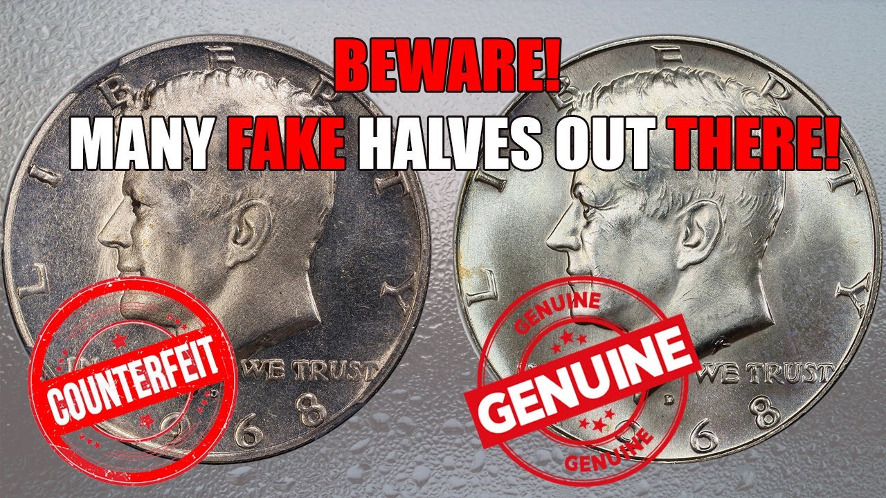 How to Spot Fake Kennedy Half Dollars &ndash; Identify Counterfeit Silver Coins!