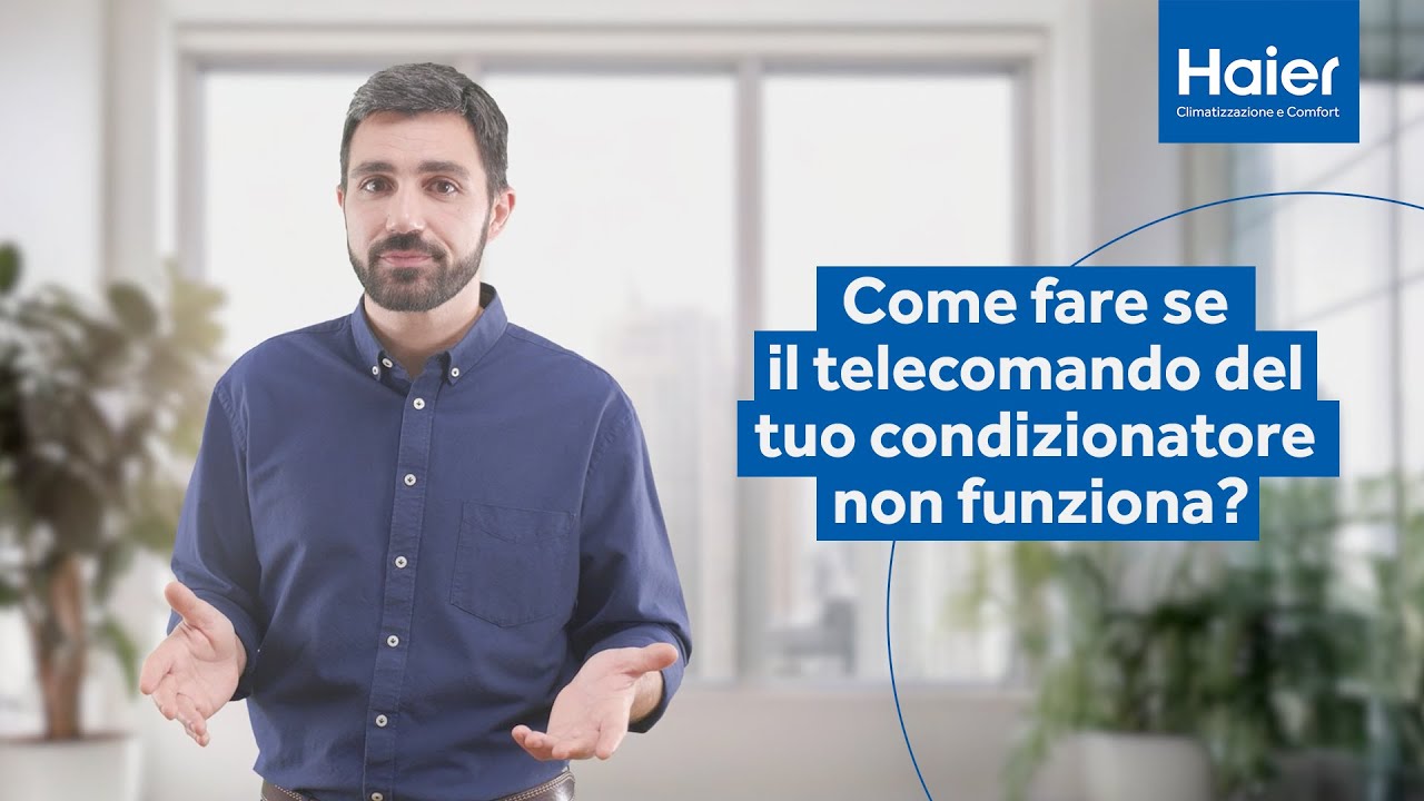 Come fare se il telecomando del tuo condizionatore non funziona?