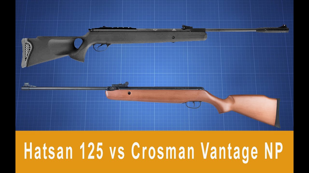 Сравнение Hatsan 125 vs Crosman Vantage NP