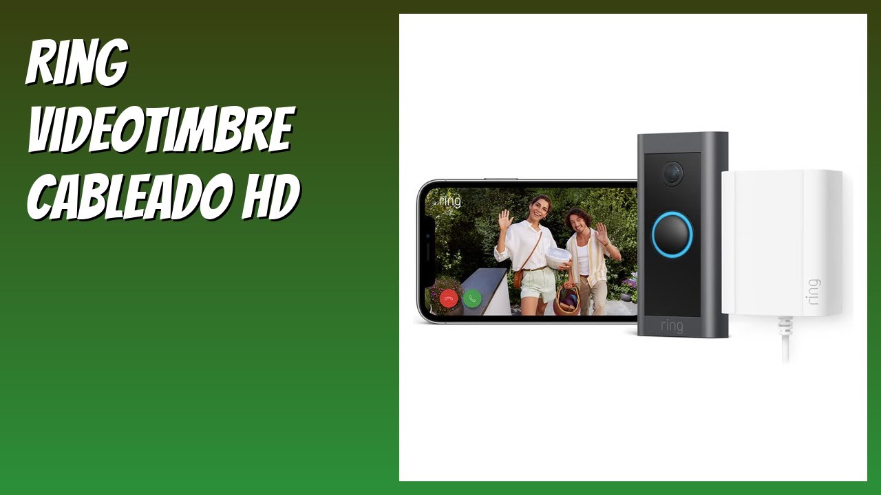 RESEÑA (2026) : Ring Videotimbre Cableado HD. DETALLES