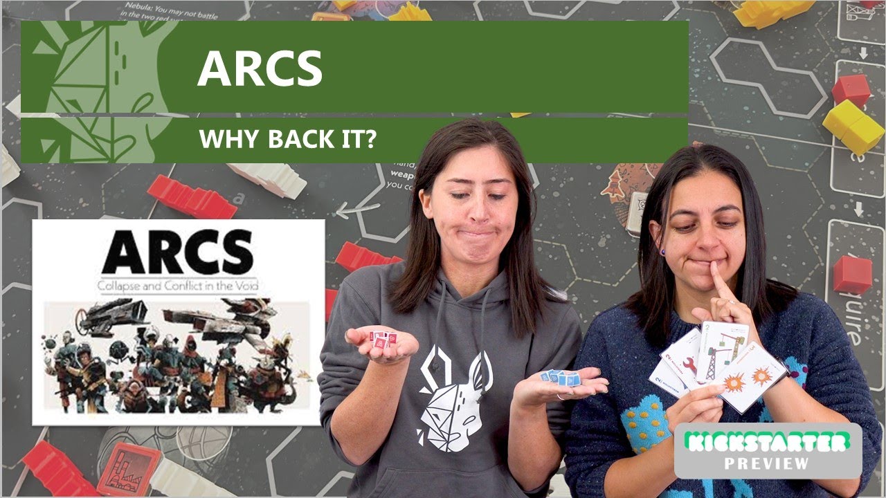 ARCS ~ 4x Trick-Taking in Space &clubs;🌌 | Kickstarter Board Game Preview