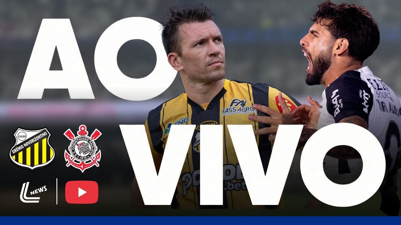 NOVORIZONTINO X CORINTHIANS AO VIVO DIRETO DO ESTÁDIO - SEMIFINAL DO PAULISTÃO - JOGO DO CORINTHIANS