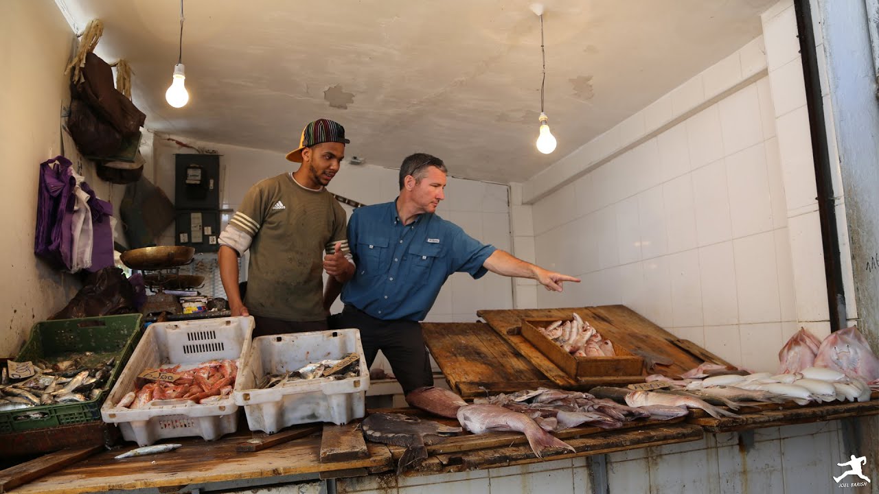 Fes, Morocco: Deaf Fishmonger