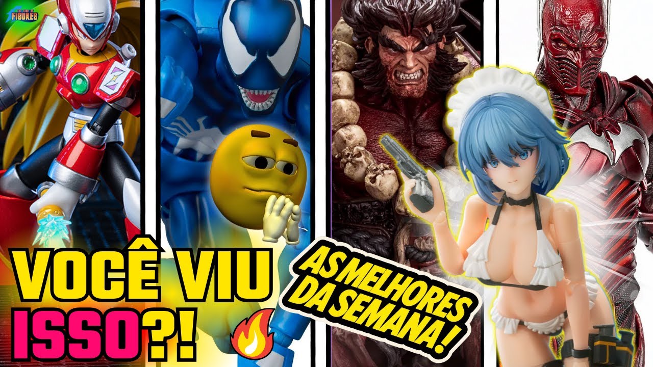 🔥Lançamentos INSANOS de Action Figures! Você PRECISA Ver Isso! Dragon Ball, TNMT, DC, Marvel