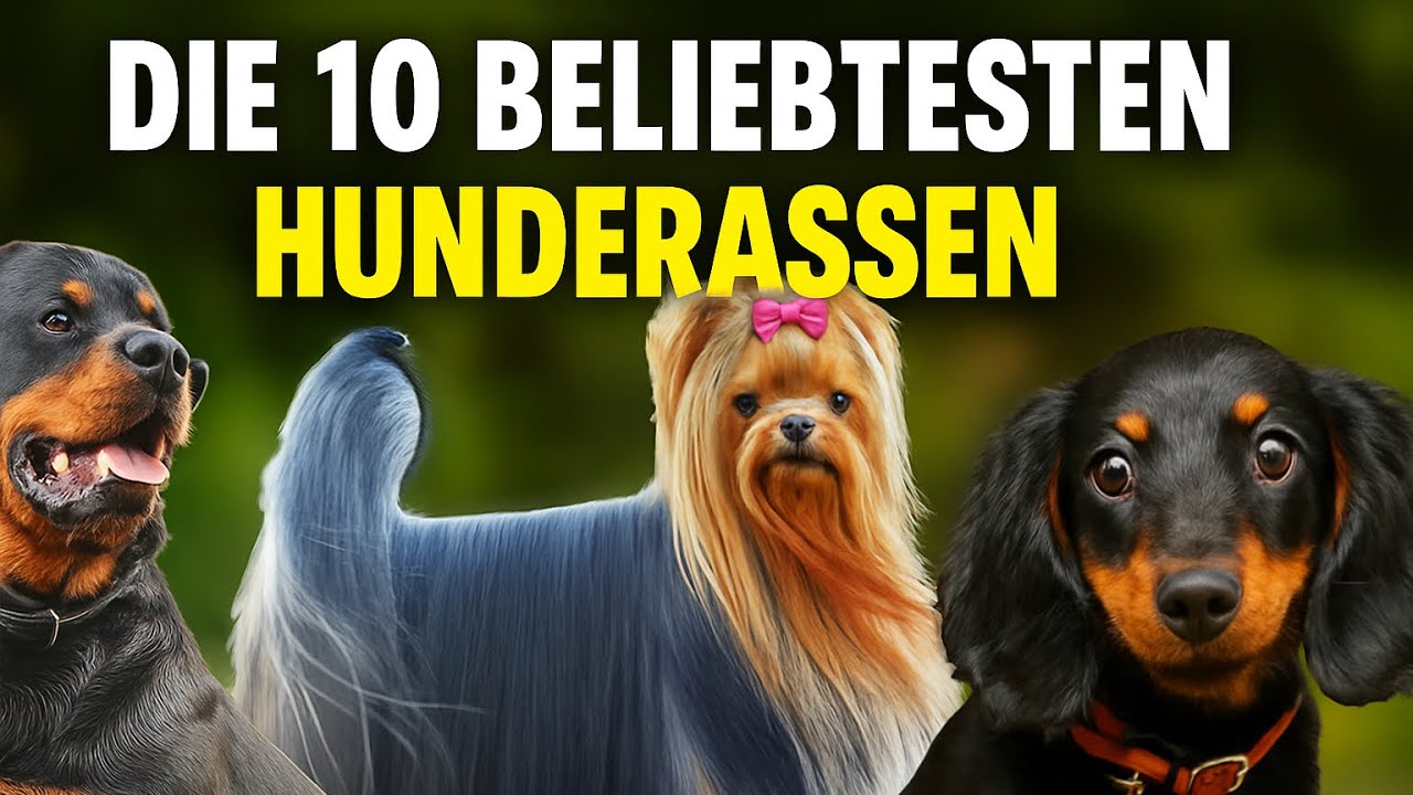 Top 10 der beliebtesten Hunderassen der Welt 🐾 (Ranking 2025)