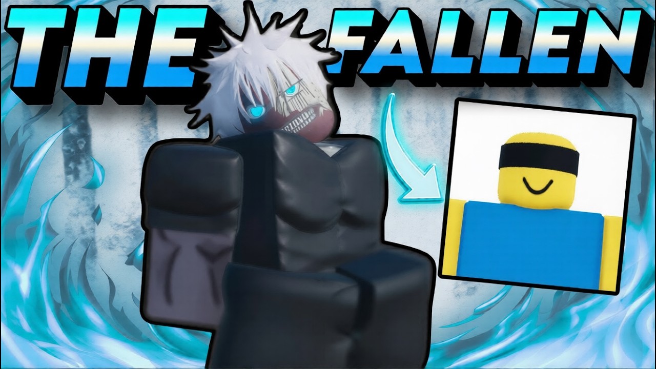 ENFRENTEI O GOJO ZOMBIE NO JUJUTSU SHENANIGANS E FOI UMA LOUCURA.. (the fallen)