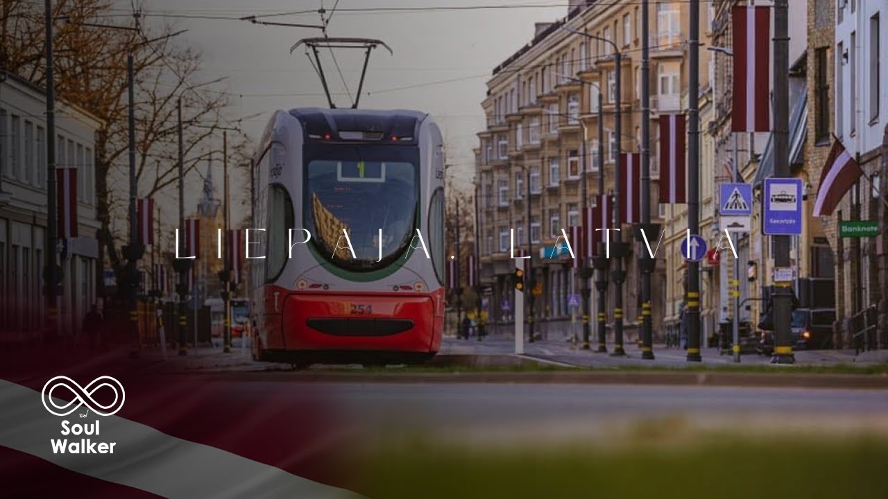 Charming Coastal Tram Ride in Liepaja, Latvia 🇱🇻 | Relaxing POV Journey Through a Hidden Baltic Gem.