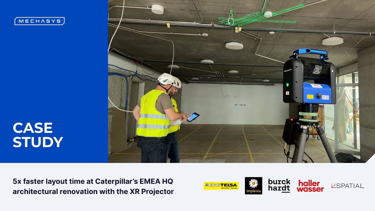 XR Projector: Use Case | Caterpillar EMEA HQ