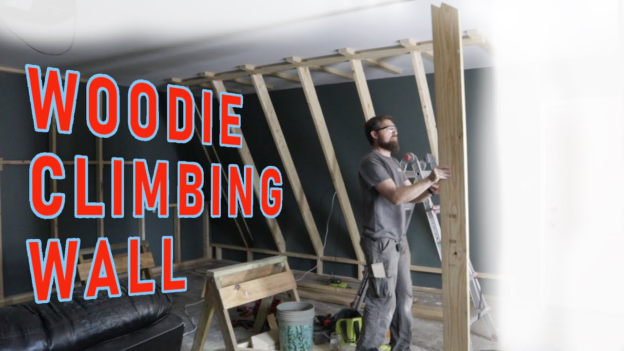 BUILDING A CLIMBING WALL   FRAMING