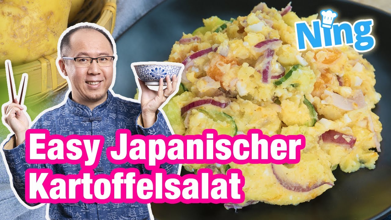 Asiatische Küche ganz anders: Easy Japanischer Kartoffelsalat