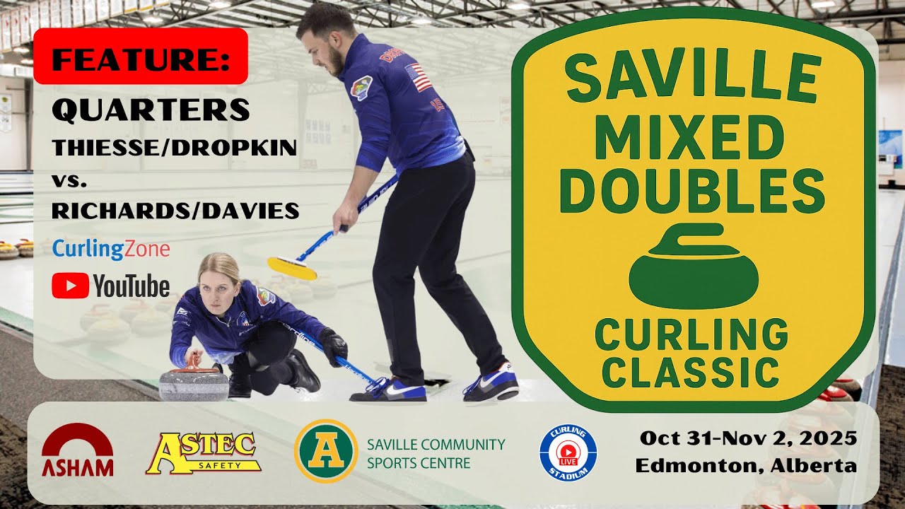 FEATURE: Richards/Davies vs. Thiesse/Dropkin - QUARTERS - Saville Mixed Doubles Classic [2]