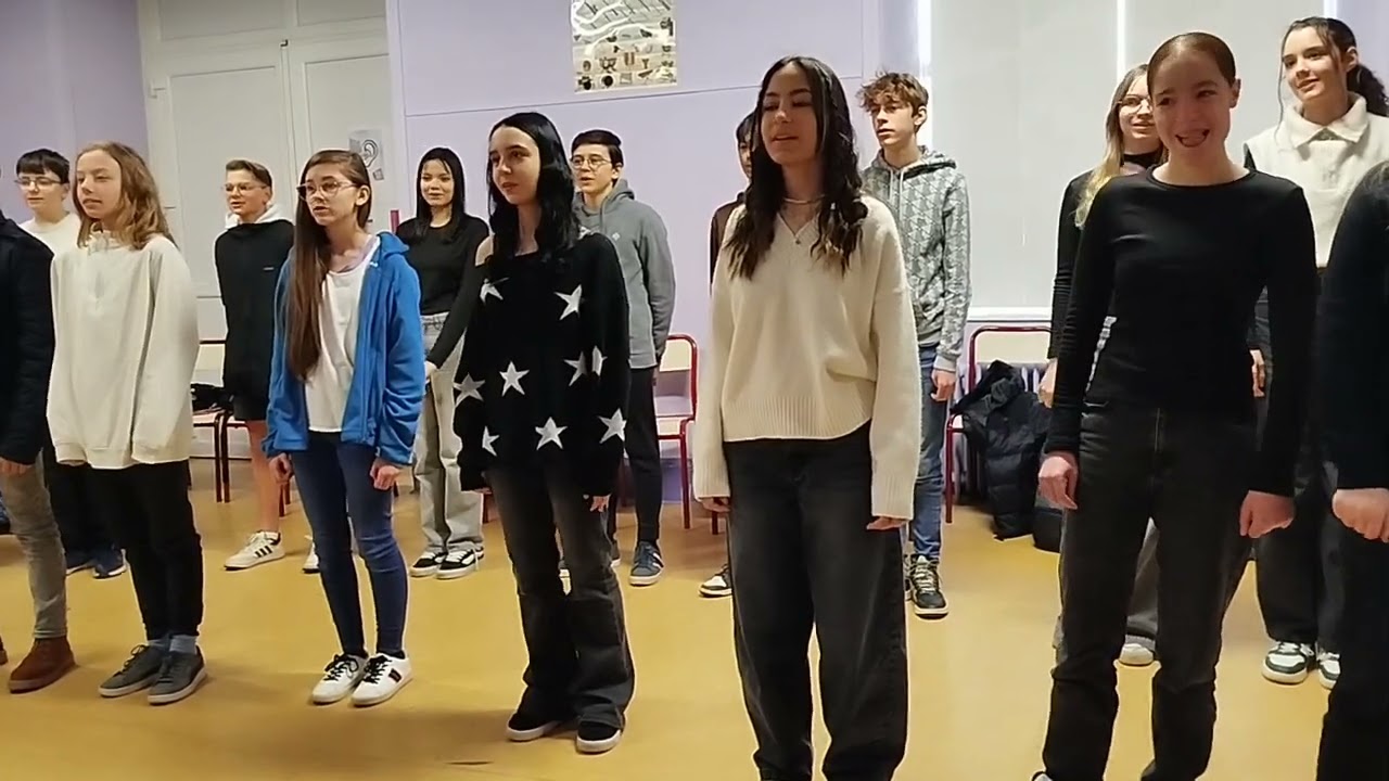 Le Déserteur - Boris VIAN  (version RAP) - Collège St Pierre Fourier- LUNEVILLE (54)
