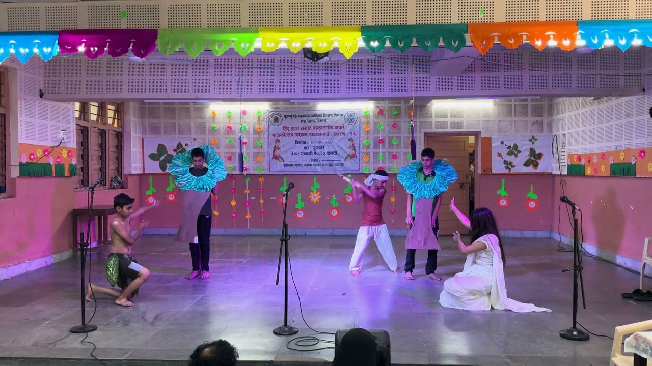 Balak utsav 2025-26 Drama Jaye to jaye Kahan. Pra.vamanrao Mun. urdu school no 01 (2nd prize won)
