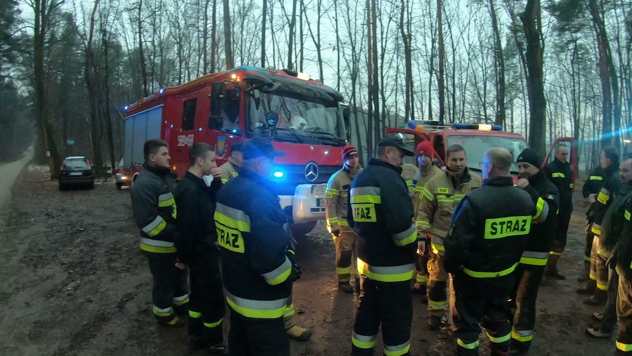 Przywitanie wozu bojowego OSP Chwałęcice - RYBNIK