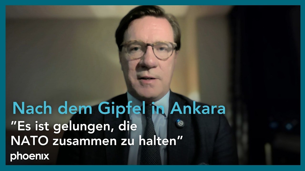 Sicherheitsexperte Nico Lange zum NATO Gipfel in Ankara | 08.07.26