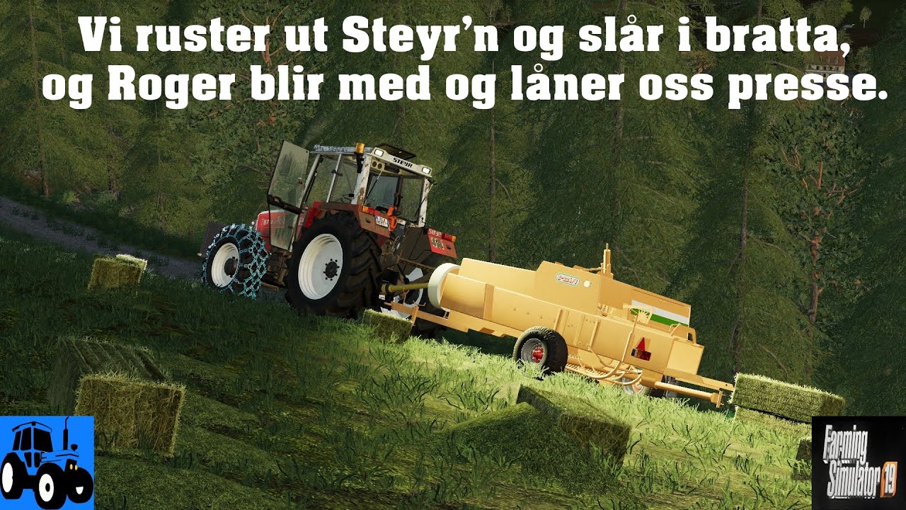 Let's Play Farming Simulator 2019 Norsk The Swisstouch Farm Episode 92