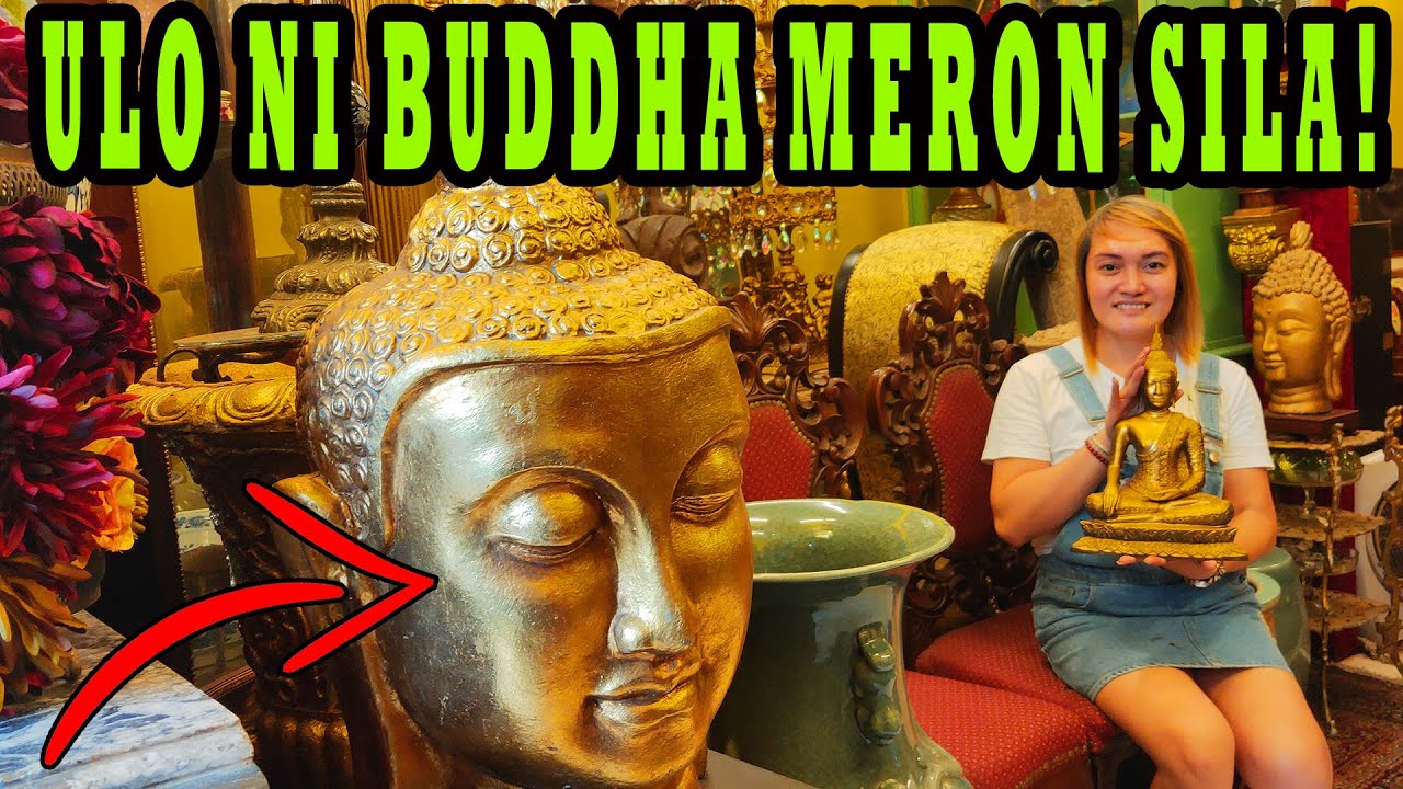 GOLDEN BUDDHA HEAD../ THRIFT SHOP IN MAKATI BANGKAL../ Solid Classic Bzkleta.