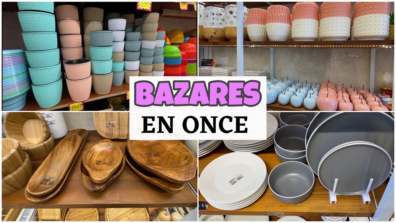 BAZAR por MAYOR en ONCE/ VAJILLA/ Platos/Moldes/Tazas/Vasos/ Buenos Aires/ Locales mayoristas/