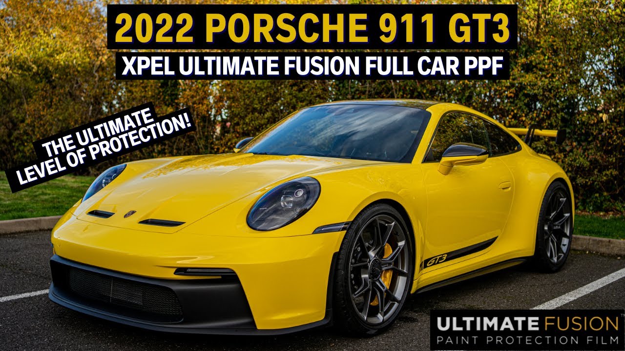 How to protect your Porsche 911 GT3 in under 12 minutes?