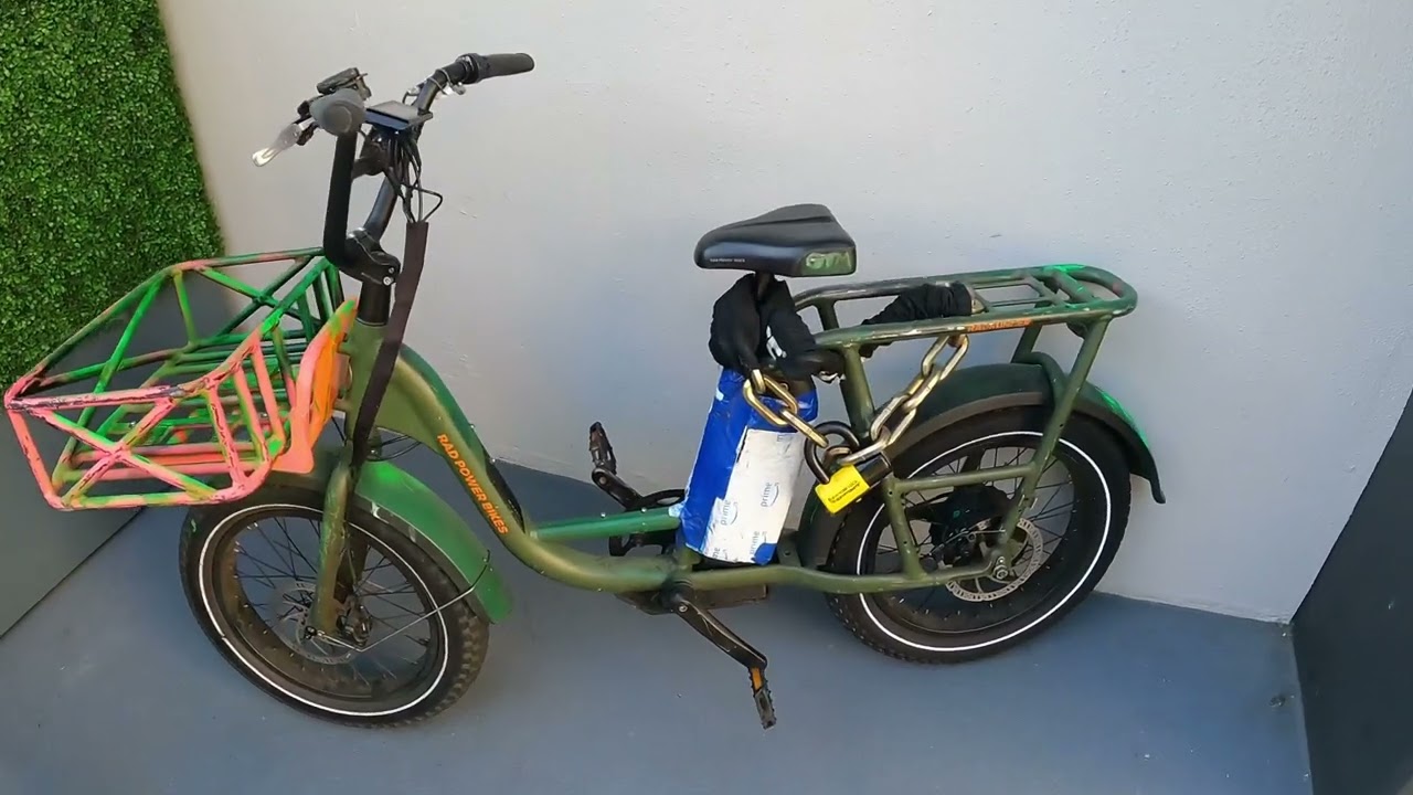 5800 miles on my rad runner e-bike  (review video)￼