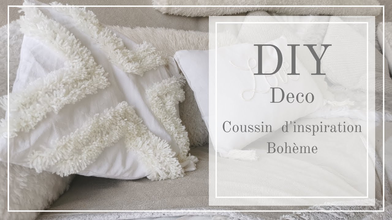 DIY DÉCO : COUSSIN D’INSPIRATION BOHÊME