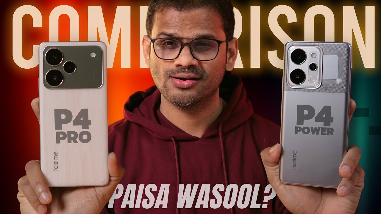 Realme P4 Power vs Realme P4 Pro ⚡ Best 5G Mobile Phone 2026