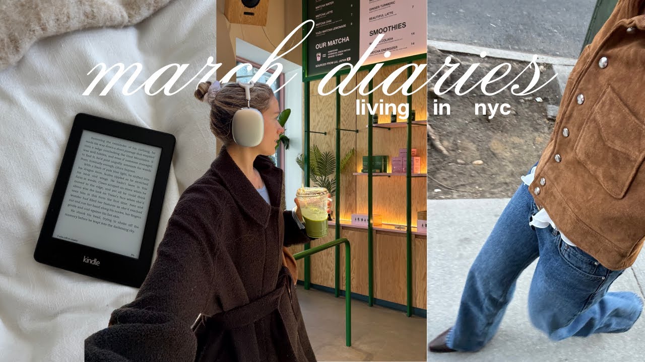 nyc diaries | shopping, pilates + navigating life in your 20s