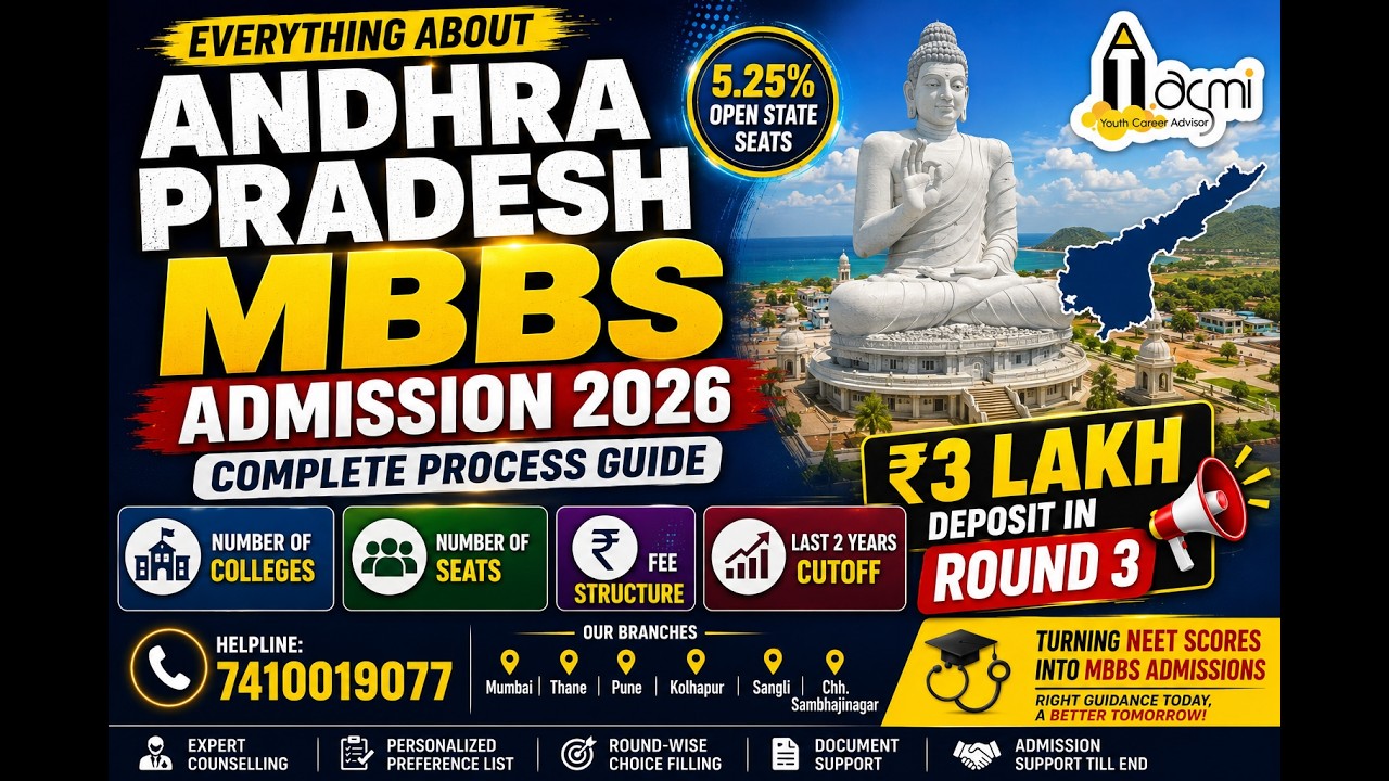 Andhra Pradesh MBBS Admission 2026 | Fees, Cutoff, Colleges #neetug2026 #neet #reneet #mbbs #cutoff
