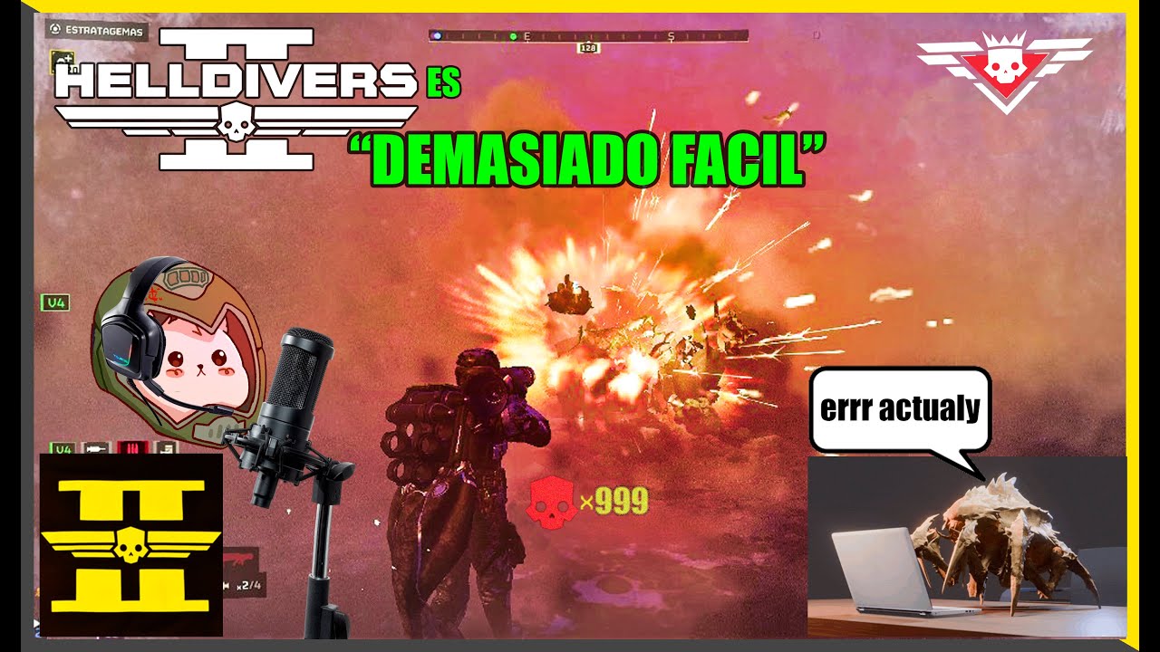 Helldivers 2 es DEMASIADO FÁCIL 😂 ("Narrado" por Stuffy)