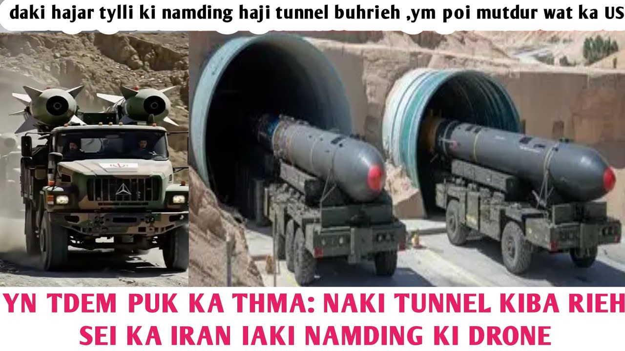 Bluit Sei ka IRAN iaki Namding-Drone naki krem bala shna buhrieh-yn tdem puk.Kyndit ka US & ISREAL.