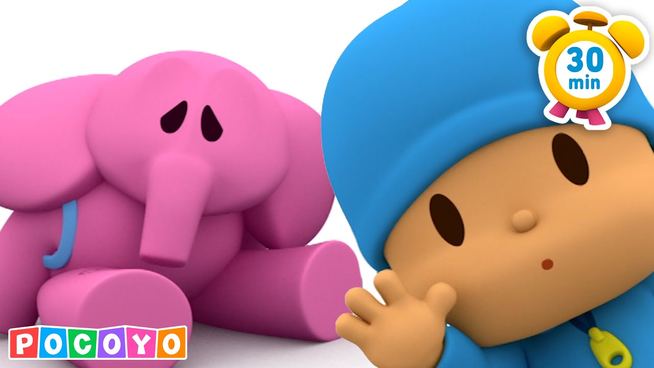 Pocoyo 🇦🇪 - القناة الرسمية - أوه لا بوكويو مريض. دعونا نساعده! 🏥 [30 دقيقة] رسوم متحركة للأطفال