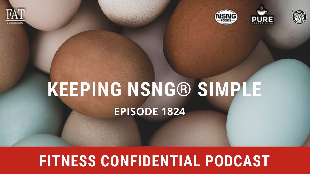 Keeping NSNG&reg; Simple, Podcast ep 1824 with Anna Vocino  & Vinnie Tortorich