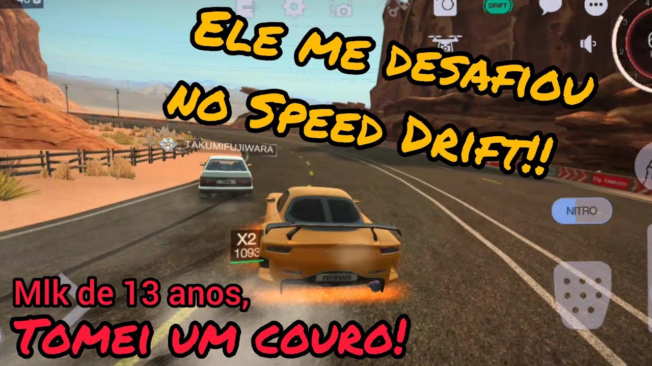 Tuning Club Online | Fui Desafiado no Speed Drift por uma criança de 13 anos!! Victor M081
