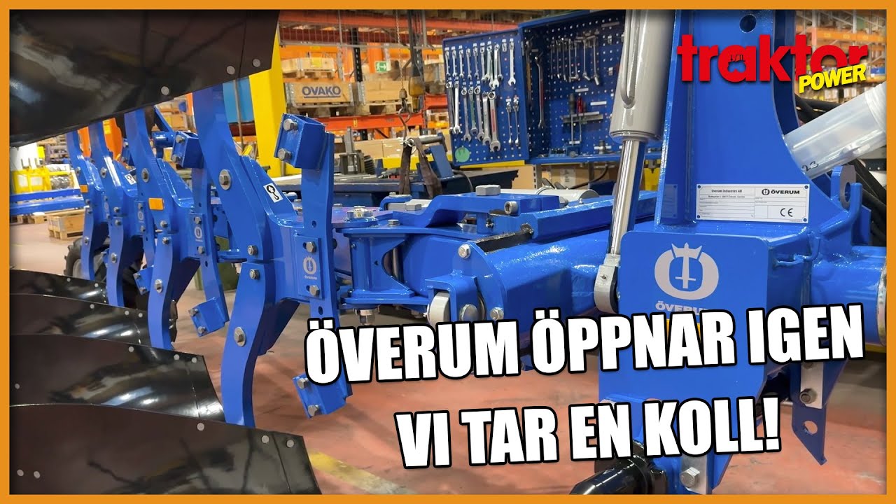 ÖVERUM ÖPPNAR IGEN – Vi tar en titt i fabriken