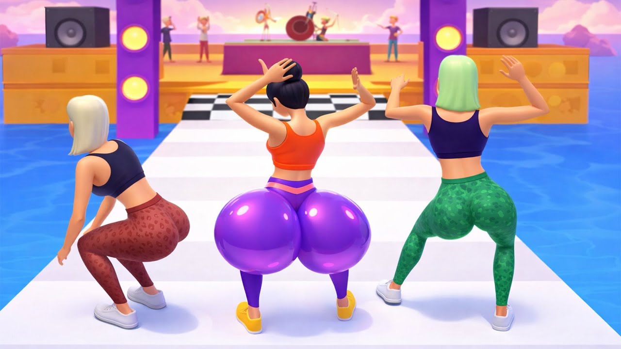 Twerk Race 3d - All Levels Gameplay Android,ios MAX LEVELS NEW UPDATE
