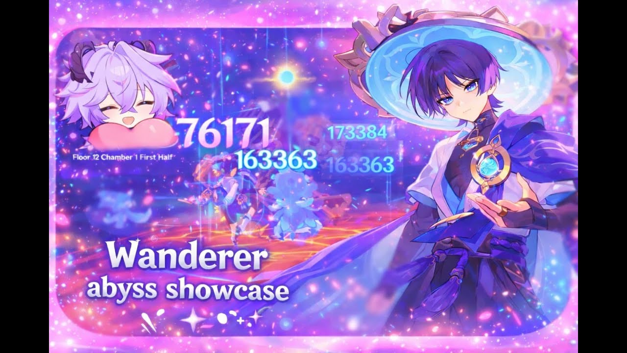 Wanderer DMG Showcase | Spiral Abyss 12-1