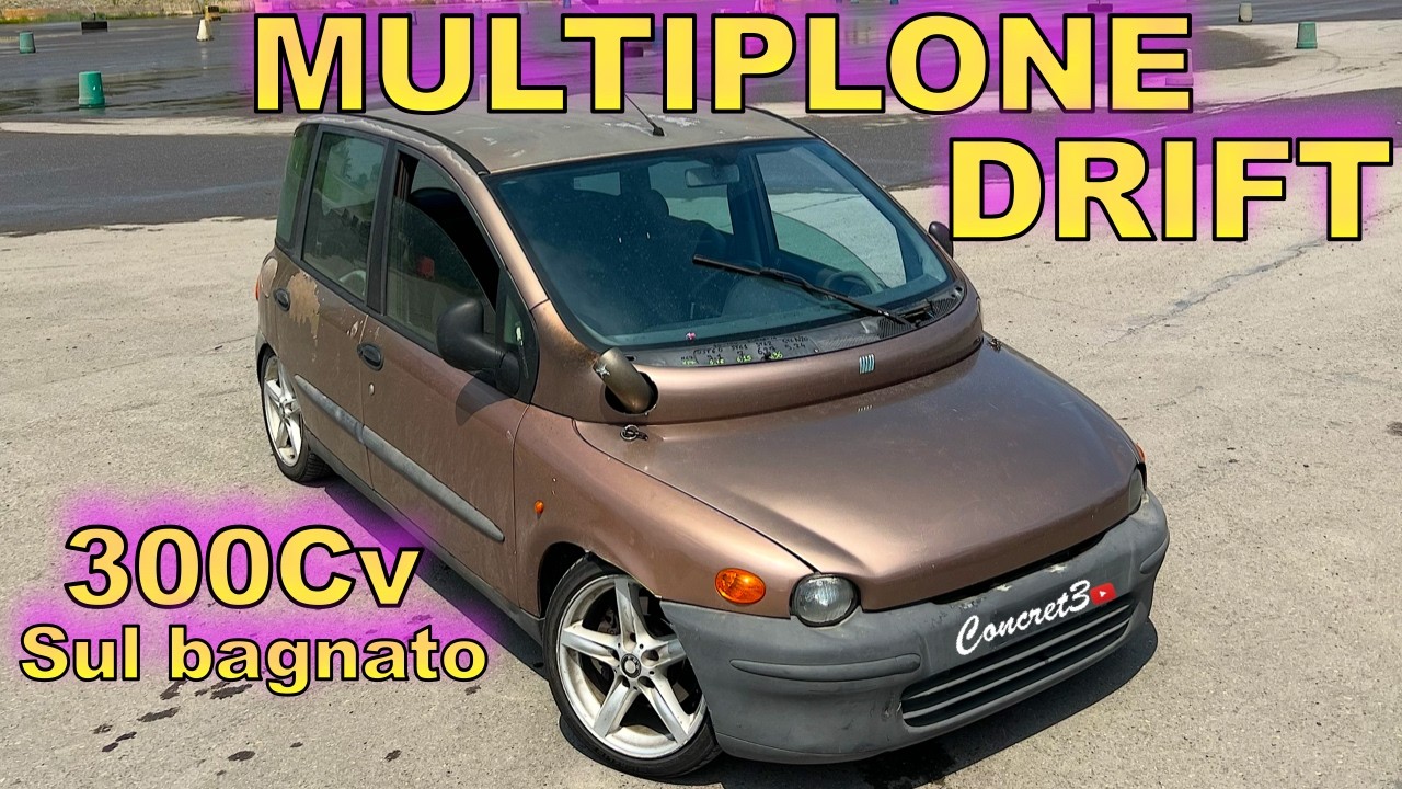 Proviamo il Multiplone sul bagnato 💦 | 300Cv sono abbastanza per sgommare sul bagnato ? 🤣