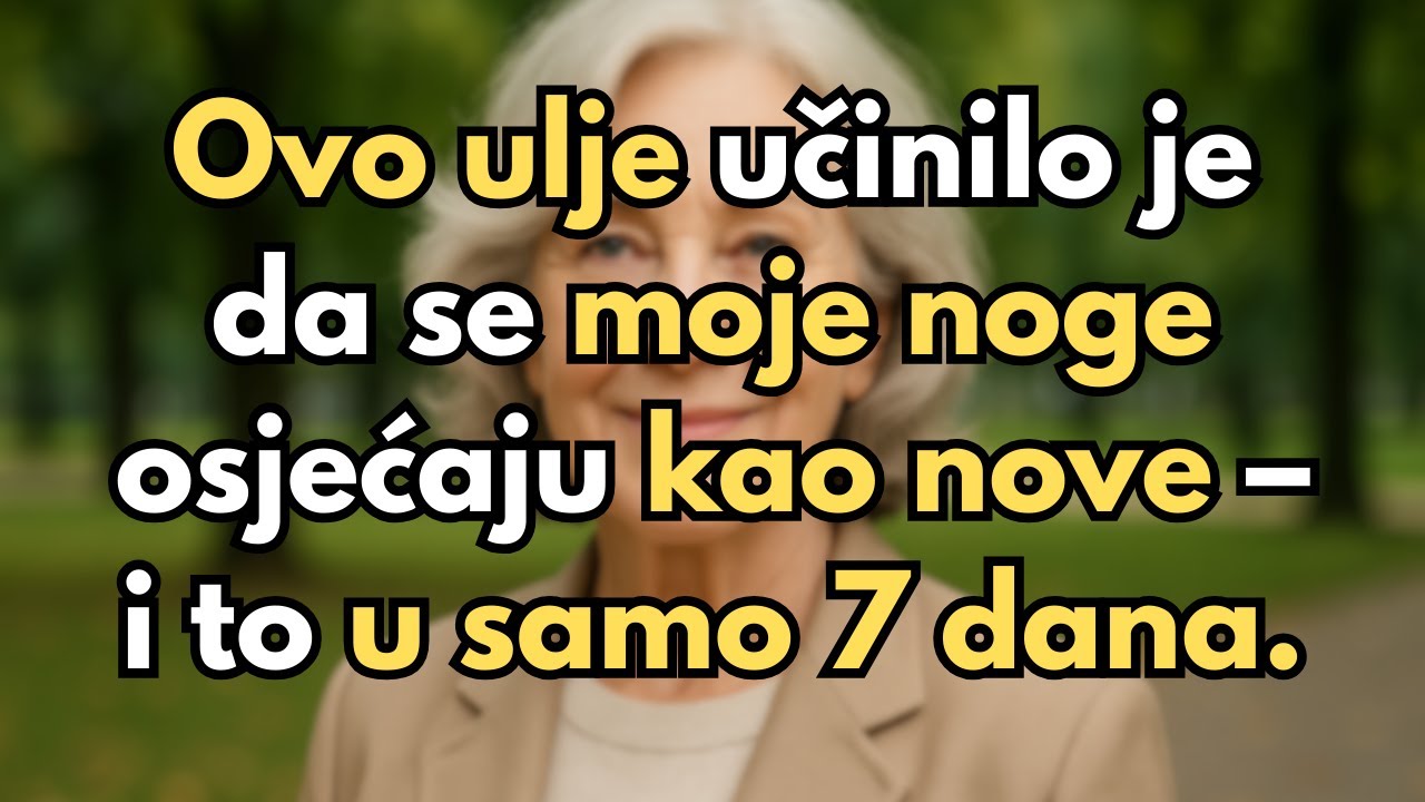 Namažite ovo ulje na noge i već za 7 dana osjetit ćete nevjerojatnu promjenu!