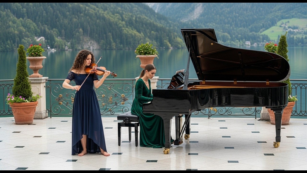 Misty Mountain Dreams &mdash; Violin, Cello & Piano in Soft Serenity