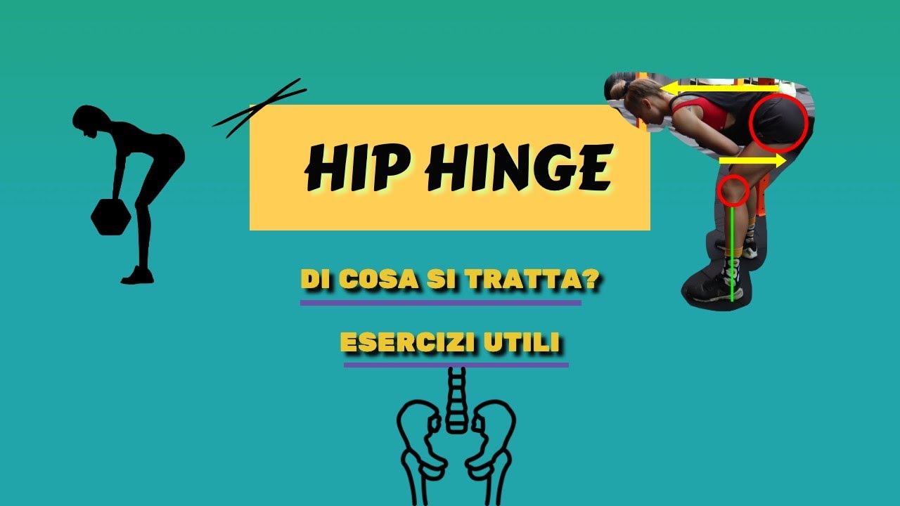 HIP HINGE: Che cos'è? - ESERCIZI UTILI
