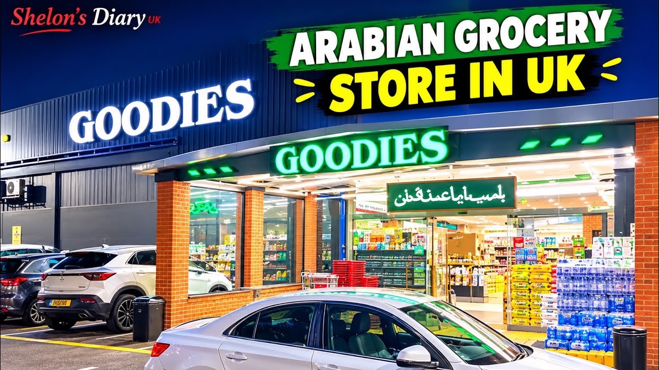 BIGGEST IN UK! Goodies Arabian Grocery Store Tour - London