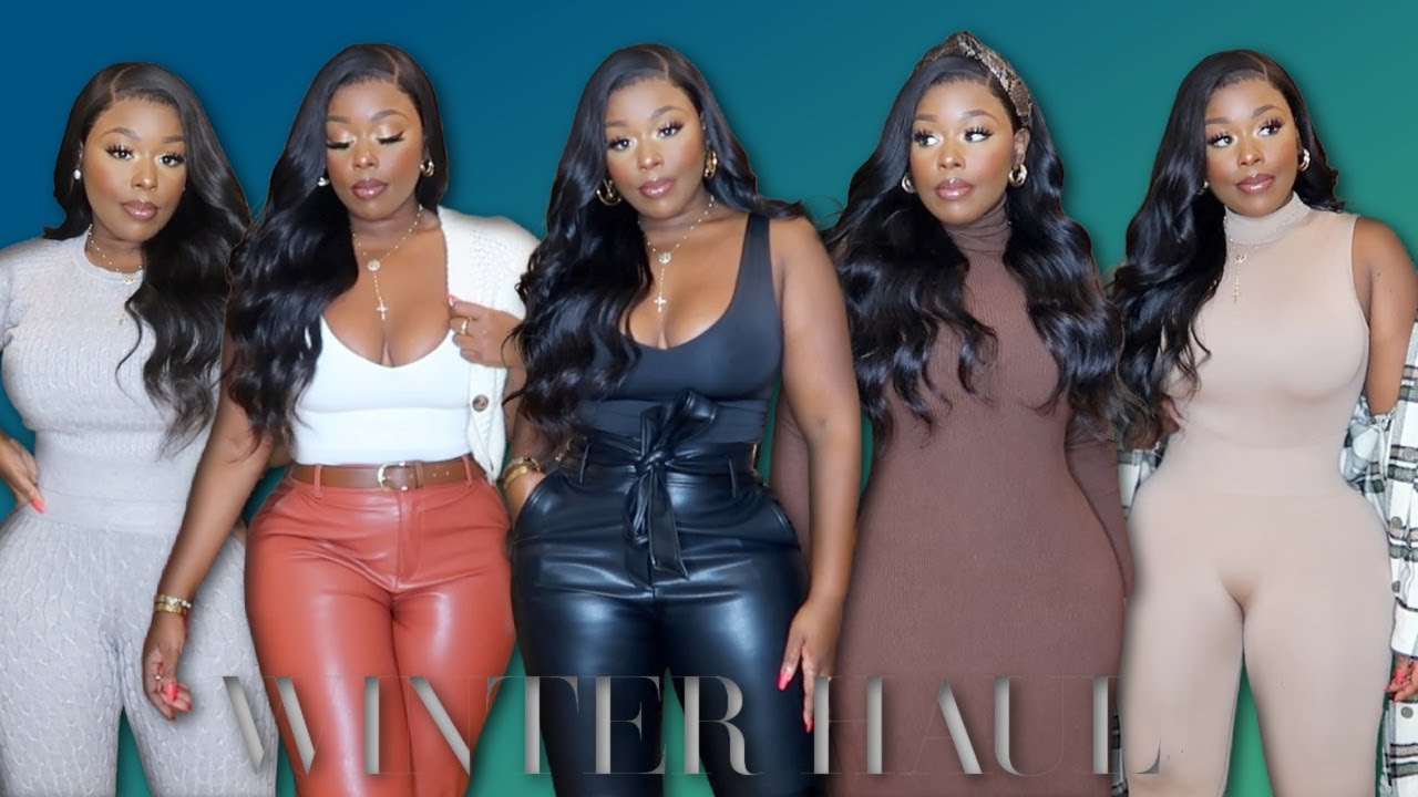 AFFORDABLE TRENDY WINTER CURVY/THICK TRY-ON HAUL! RAINBOWSHOPS, & PRIMARK! MUST-HAVES THIS SEASON!!