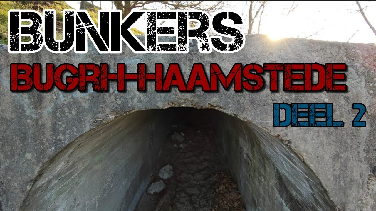 Bunkers Burgh-Haamstede deel 2 (bunkers zoeken in het donker)