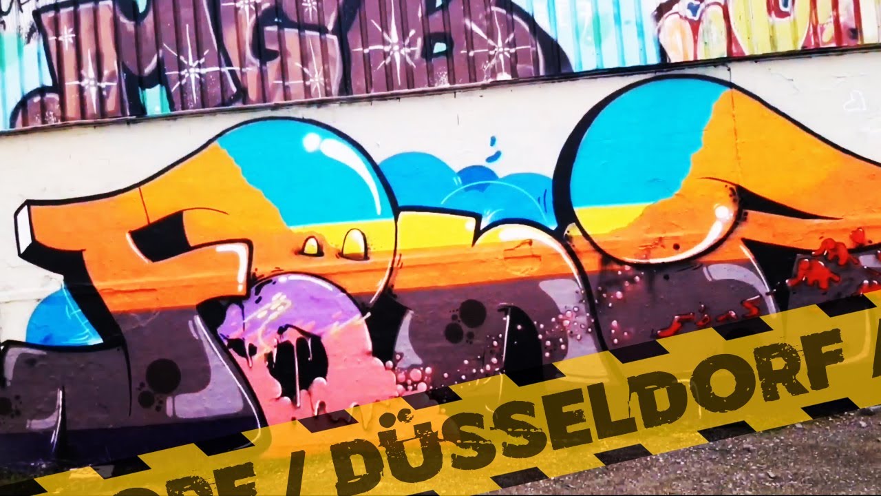 Urban.Pics #20: Düsseldorf #Graffiti, #Streetart, #Walking 2021