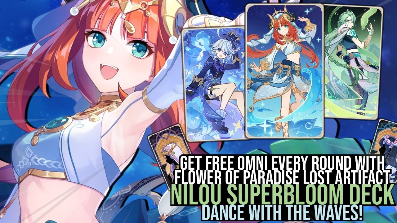 Flower of Paradise Lost is Made for Nilou Deck | Nilou Genshin TCG | Genshin Impact TCG