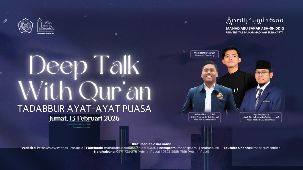 KAJIAN TADABBUR AYAT-AYAT PUASA
