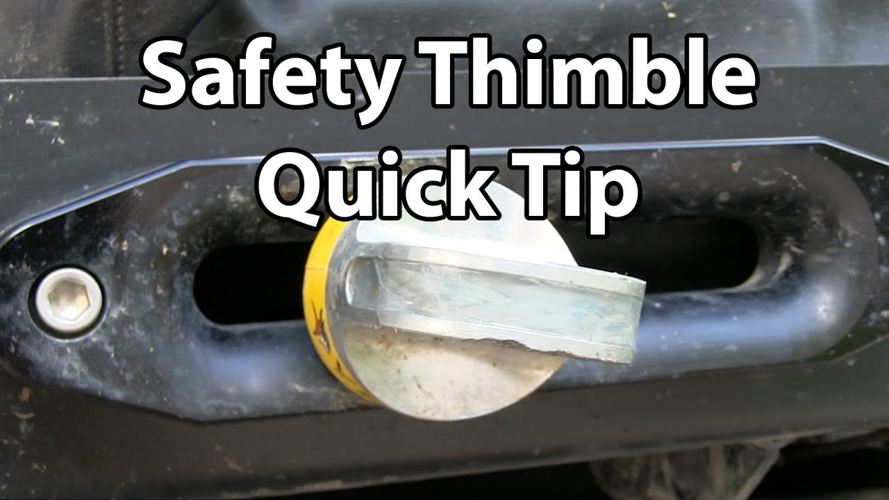 Safety Thimble Quick Tip | BerserkerOffroad.com